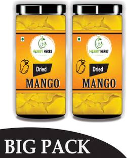Hobby Herbs Dried Mango Slice 1Kg | Dehydrated Mango Slice Mango
