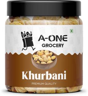 A-ONE GROCERY Premium Quality Dry Apricots | Khumani | Khurbani | Jardalu | Prunu Apricots
