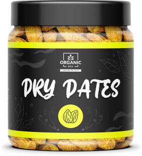 Organic Box Yellow Dry Dates | Peela Sukha Khajoor | Dry Chuhara | Pili Kharak Dry Dates