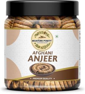 HEAVEN'S PURITY Afghani Dried Anjeer Rich Source of Vitamins Dietary Fiber Figs Figs