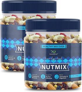 Greenfinity Healthy Nutmix | Boosts Immunity and Digestion | Source of Vitamins & Minerals Assorted Nuts