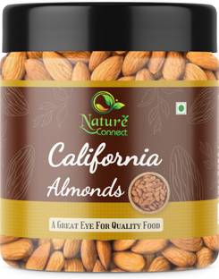 NATURE CONNECT California Almond | California Badam Giri | American Almonds | Jar Pack Almonds