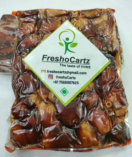 FreshoCartz Dates with Seeds | Vaccum Pack Khajur | Arabian Dates| Pin Khajoor | Dry Fruits Dates (Pack of 1) Dates
