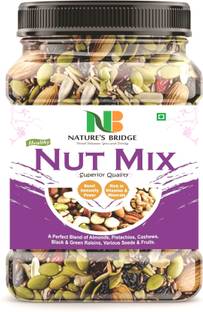 Nature's Bridge Nuts and Dry Fruits mix Assorted Seeds & Nuts (500 gm) Assorted Nuts