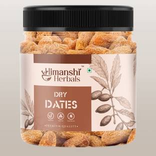 HIMANSHI HERBALS Dried Dates | Sukha Khajoor | Kharik | Kharak | Natural & Healthy Superfood Dry Dates