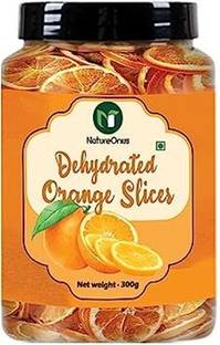NatureOnus Dried Orange Slices, Ready to Eat 300Gms Orange
