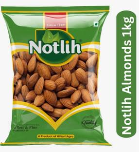 Notlih Almonds Fresh Badam 1kg Almonds
