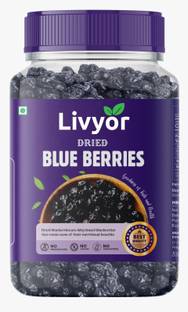 LIVYOR Dried Blueberry | Blueberries Dry Fruits Blueberry