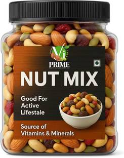VI PRIME Nut Mix – Premium Dry Fruit & Nut Blend for Healthy Lifestyle Almonds, Pistachios, Cashews, Raisins, Walnuts, Kiwi