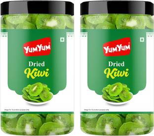 YUM YUM Premium Dried Kiwi Fruits, Candied Dry Fruit Naturally Sweet & Dehydrated - Kiwi