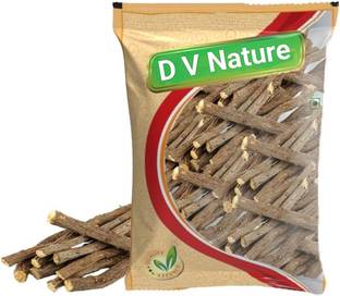 DV Nature Natural Mulethi Stick Liquorice Root Jeshthamadh | Yashtimadhu |Cough, Throat) Acorns