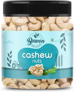 BEWON Whole Cashew Nuts - Fresh & Crunchy, Jumbo Size Kaju Cashews