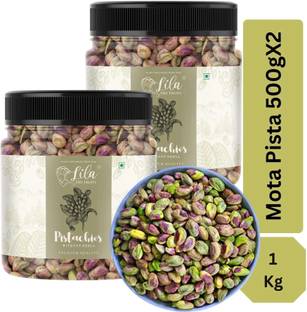 lila dry fruits MOTA PISTA 500*2 GMS JAR Pistachios