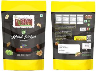 ENGLISH NUTS 1 Kg Walnut Light Halves Kernels | 2 Piece Akhrot Giri | Without Shell Walnuts, Kernels