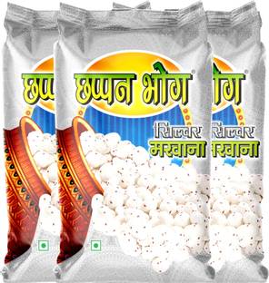 Chappan Bhog Silver Phool Makhana | Lotus Seed | Fox Nut