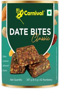 CARNIVAL Date Bites | Zero Added Sugar | Energy Booster | Healthy Snacks Dates