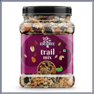 HARIYAM Trail Mix | Mixture Of Dry Fruits JAR{Almonds,Cashews,Seeds And Many More} Assorted Seeds & Nuts, Assorted Fruits & Nuts