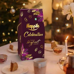 Happilo Celebrations Diwali Gift Box | Premium Dry Fruits Hamper | Dove | Sweets Assorted Nuts