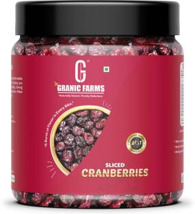 Granic Farms Premium Sliced Dried Cranberry | Natural Dried Cranberries