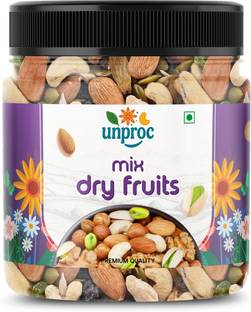 unproc Premium Mix Dry Fruits 500g | Healthy & Nutritious | Assorted Dry Fruits & Nuts