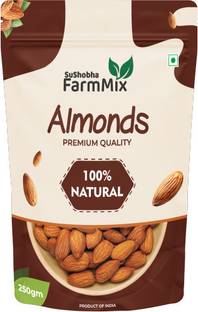 SuShobha FarmMix SF-Almonds-250g Almonds