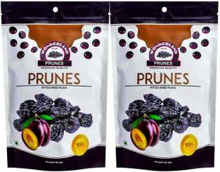WONDERLAND Dried (Pack of 2-200g Each) Prunes