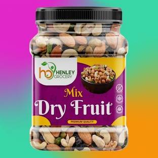 HENLEY Natural Premium International Healthy Nutmix|Mixed Dry Fruits Assorted Fruit