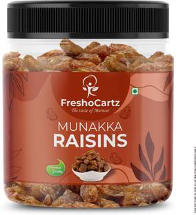 FreshoCartz Munakka Raisins with seeds | Munnaka Dakh | Dry Fruit Kishmish | Daakh | Kismis| Raisins