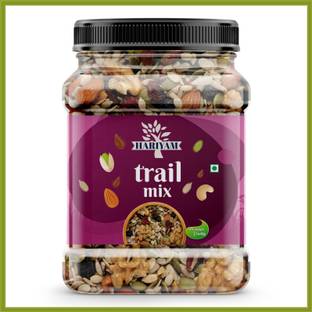 HARIYAM Trail Mix | Mixture Of Dry Fruits {Almonds,Cashews,Seeds And Many More}IN JAR Assorted Seeds & Nuts, Assorted Fruits & Nuts