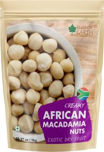 Bliss of Earth Healthy Macadamia Nuts 1kg, Super Nut For Bone And Gut Health Macadamia Nuts