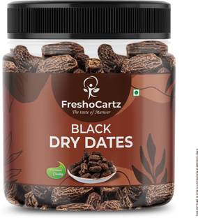 FreshoCartz Black Dry Dates | Dry Chuhara | Kali Kharak | Khajur | Chuara | Kharek Dates