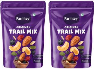 Farmley Trail Mix Dry Fruits & Nuts (Almonds, Cranberry, Cashew, Blackcurrant Assorted Seeds & Nuts