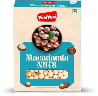 YUM YUM Premium Raw Macadamia Nuts 200g | Healthy Fats & Antioxidants | Dry Fruits Macadamia Nuts