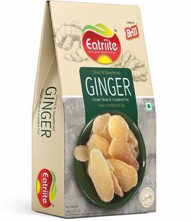 Eatriite Dried & Sweetened Ginger Chunks 200 g Assorted Fruit