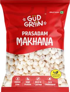 Gud Grain Prasadam Makhana | Premium Handpicked FoxNuts | Assorted Seeds & Nuts