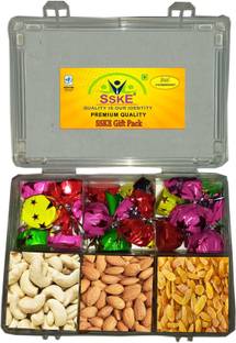 SSKE Gift Pack (Chocolate 15 Pcs / Mixed Dry Fruits 150g) Combo