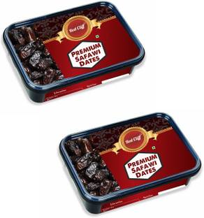 RED CLIFF Premium Safawi Dates | Original Kalmi Khajoor | Combo Pack Of 2 | Dates