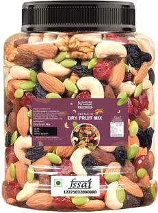 Nature Aahar Mix Dry Fruit | Panchmeva | 250GM | JAR | Almonds, Cashews, Raisins, Dry Dates, Pistachios, Figs