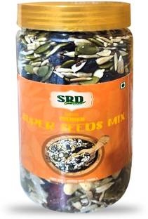 SRD FOODS Super Mixed seeds ,healthy mix nuts .Berries .Combo seeds Assorted Seeds & Nuts