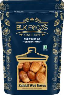 BLK FOODS Wet Brown Date | Khajoor | Aalu Khajur | Fibre Rich khayzur | Energy Booster Dates