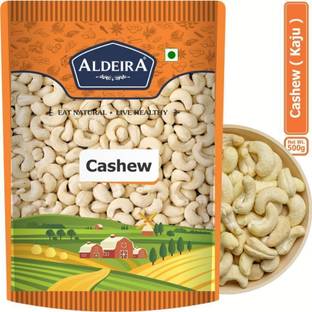 Aldeira Premium Whole Raw Cashew Nuts Kaju 500gm Pack Cashews