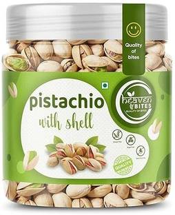 HEAVEN BITES Pistachios With Shell | Premium Californian Roasted Salted Pistachios