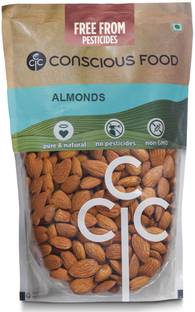 Conscious Food Almonds 250g | Premium quality, Healthy snack Almonds