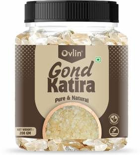 Ovlin Gond Katira | Tragacanth Gum | High Cooling Properties Herbal Food | Kathila Gum Dried Gum