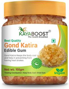 KAYABOOST Gond Katira | Weight Management | Edible Tragacanth Gum Crystals Dried Gum