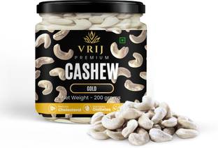 VRIJ Premium Cashew Nuts - Gold | Fresh, Crunchy & Delicious | Origin: Benin Cashews