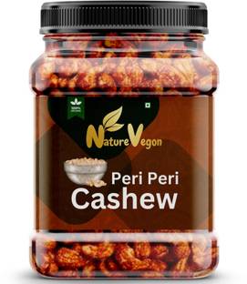 nature vegon Non Fried Kaju Peri Peri Spicy Roasted Cashews