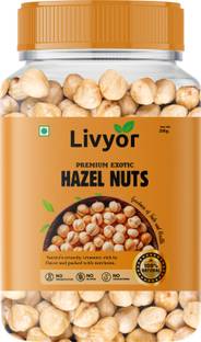 LIVYOR Exotic Turkish Hazelnuts Kernels | Dry Fruits Hazelnuts