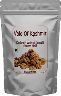 vale of kashmir Walnut Kernels Brown Half Halves | Kashmiri Akhrot Giri | Walnuts For Healthy Life Walnuts