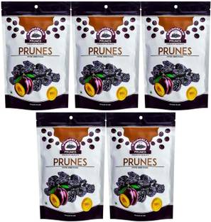 WONDERLAND Pitted Dried Plums 1kg ( Pack of 5-200g Each) Prunes